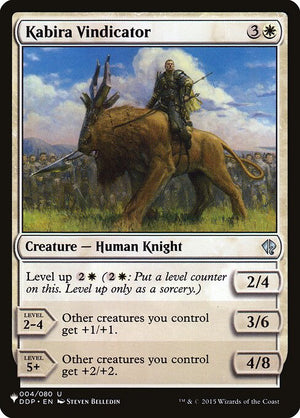 Kabira Vindicator (DDP-4) [The List]