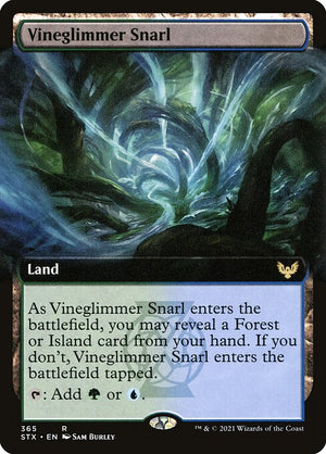 Vineglimmer Snarl (365) [Strixhaven: School of Mages] [Extended Art]