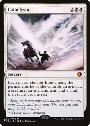 Cataclysm (V14-3) [The List]