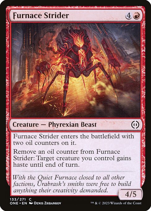 Furnace Strider (133) [Phyrexia: All Will Be One]