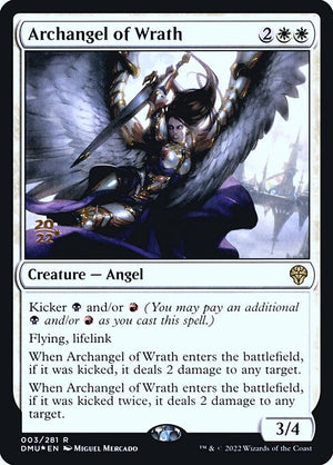 Archangel of Wrath (3s) [Dominaria United Promos]