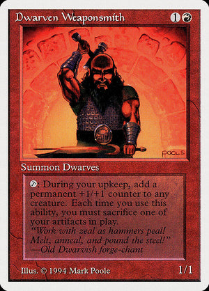 Dwarven Weaponsmith (145) [Summer Magic / Edgar]