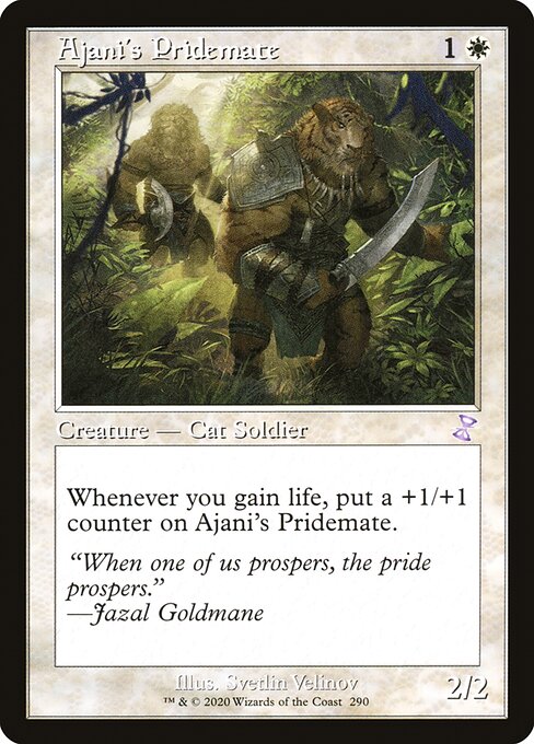 Ajani's Pridemate (290) [Time Spiral Remastered]