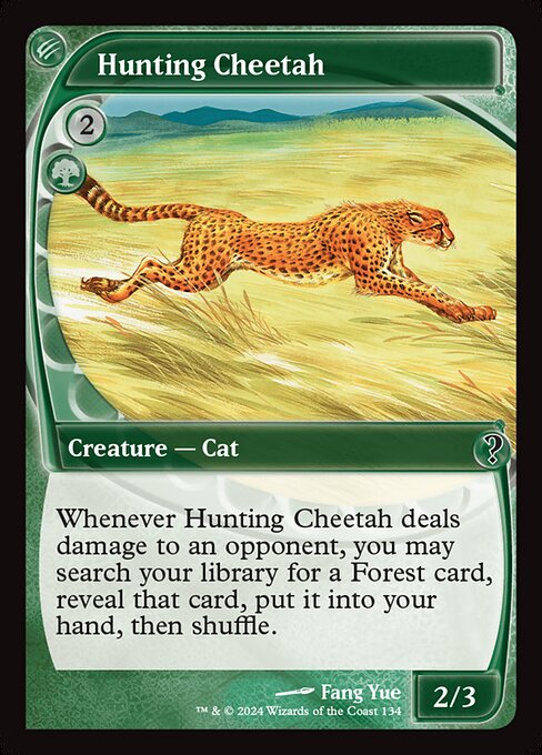 Hunting Cheetah (134) [Mystery Booster 2]
