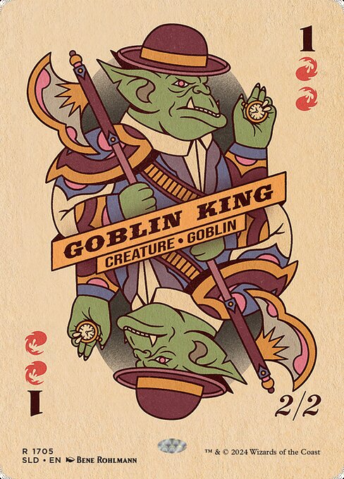 Goblin King (1705) [Secret Lair Drop]