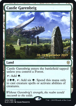 Castle Garenbrig (240s) [Throne of Eldraine Promos]