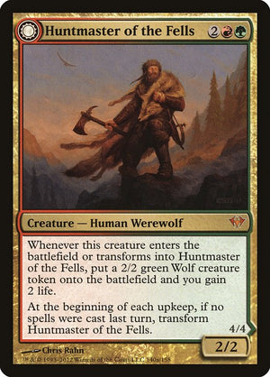 Huntmaster of the Fells // Ravager of the Fells (140) [Dark Ascension]