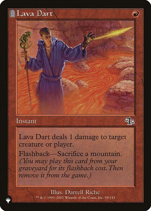 Lava Dart (JUD-94) [The List]