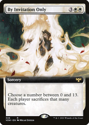 By Invitation Only (346) [Innistrad: Crimson Vow] [Extended Art]