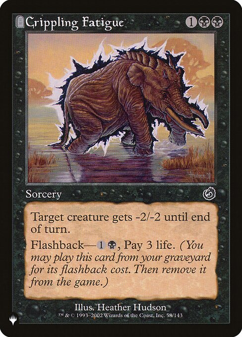 Crippling Fatigue (TOR-58) [The List]