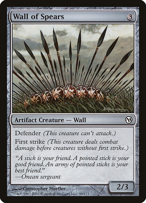 Wall of Spears (96) [Duels of the Planeswalkers]