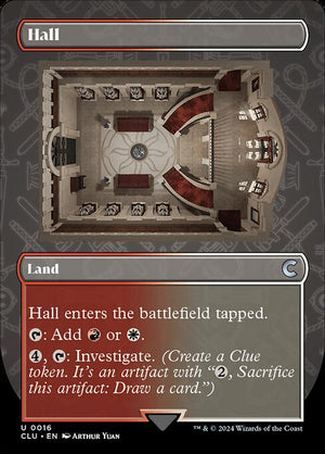 Hall (16) [Ravnica: Clue Edition] [Borderless]