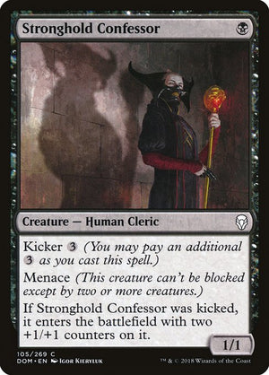 Stronghold Confessor (105) [Dominaria]
