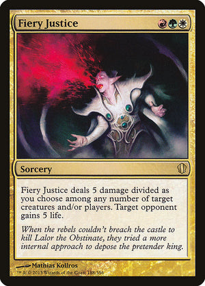 Fiery Justice (188) [Commander 2013]