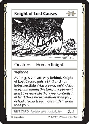 Knight of Lost Causes (999-KOLC) [Mystery Booster 2]
