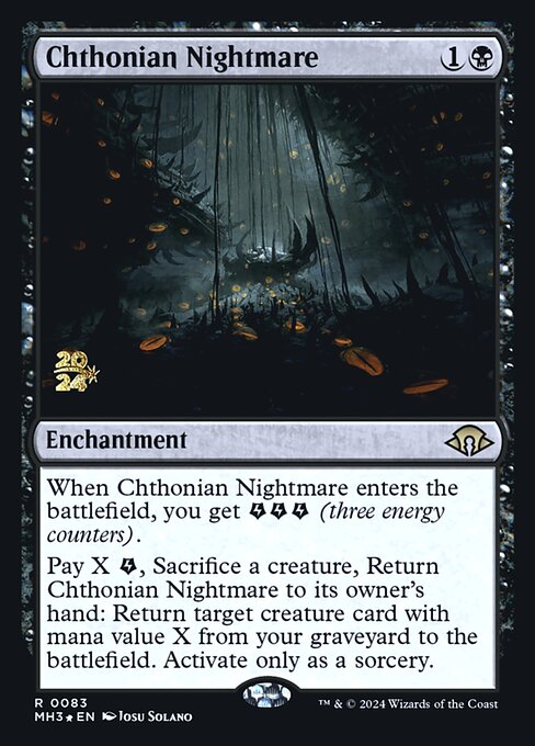 Chthonian Nightmare (83s) [Modern Horizons 3 Promos]