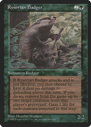 Rysorian Badger (96) [Homelands]