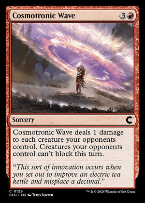 Cosmotronic Wave (129) [Ravnica: Clue Edition]