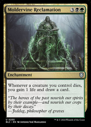 Moldervine Reclamation (255) [Bloomburrow Commander]