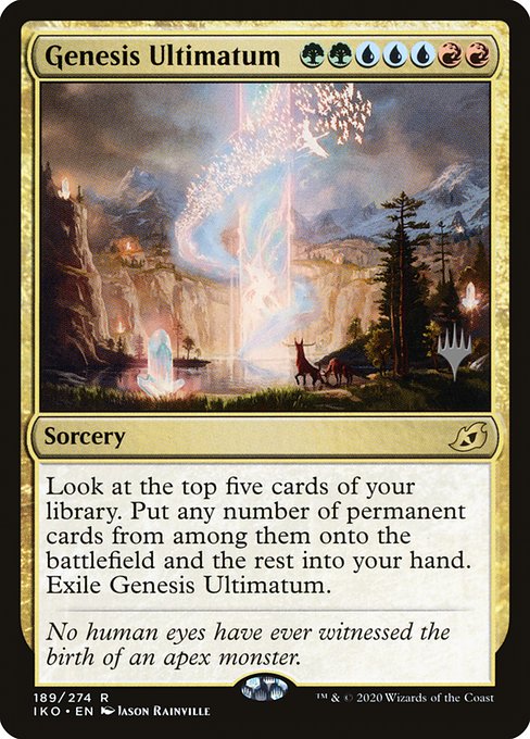 Genesis Ultimatum (189p) [Ikoria: Lair of Behemoths Promos]