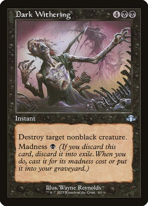 Dark Withering (301) [Dominaria Remastered]