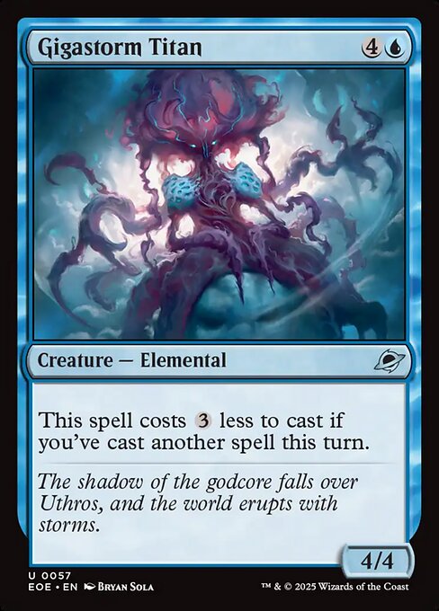 Gigastorm Titan (57) [Edge of Eternities]