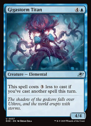 Gigastorm Titan (57) [Edge of Eternities]