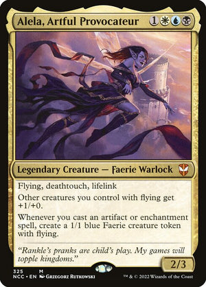 Alela, Artful Provocateur (325) [New Capenna Commander]