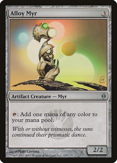 Alloy Myr (129) [New Phyrexia]