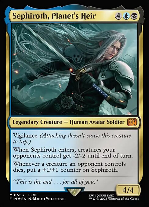 Sephiroth, Planet's Heir (553) [Final Fantasy]