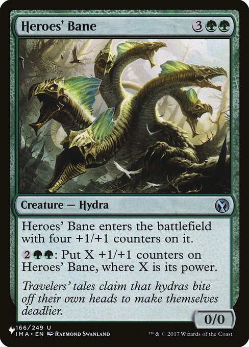 Heroes' Bane (IMA-166) [The List]