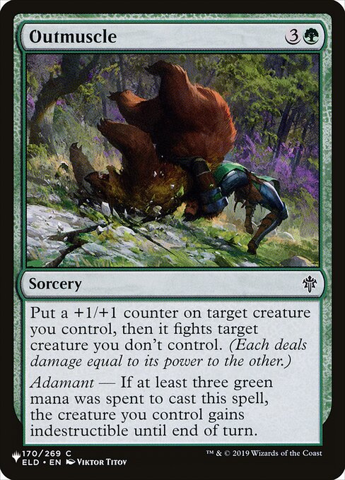 Outmuscle (ELD-170) [The List]