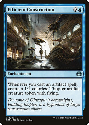 Efficient Construction (33) [Aether Revolt]