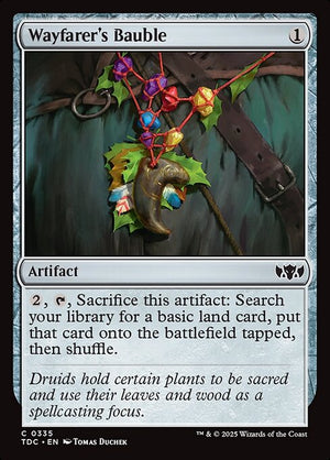 Wayfarer's Bauble (335) [Tarkir: Dragonstorm Commander]