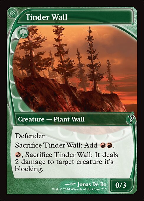 Tinder Wall (215) [Mystery Booster 2]