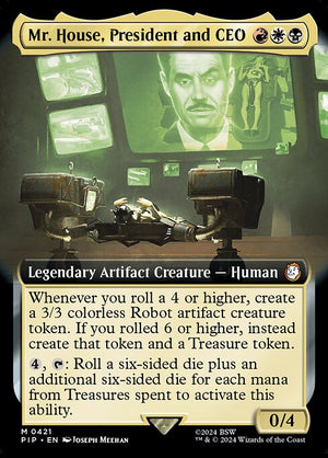 Mr. House, President and CEO (421) [Fallout] [Extended Art]