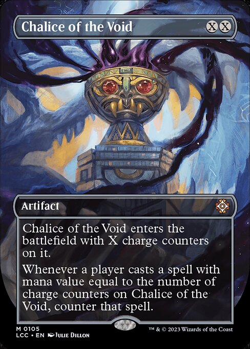 Chalice of the Void (105) [The Lost Caverns of Ixalan Commander] [Borderless]