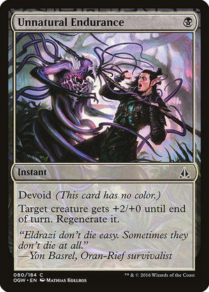 Unnatural Endurance (80) [Oath of the Gatewatch]