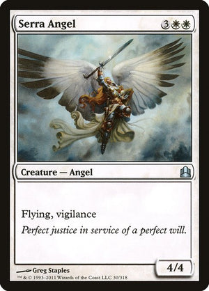 Serra Angel (30) [Commander 2011]