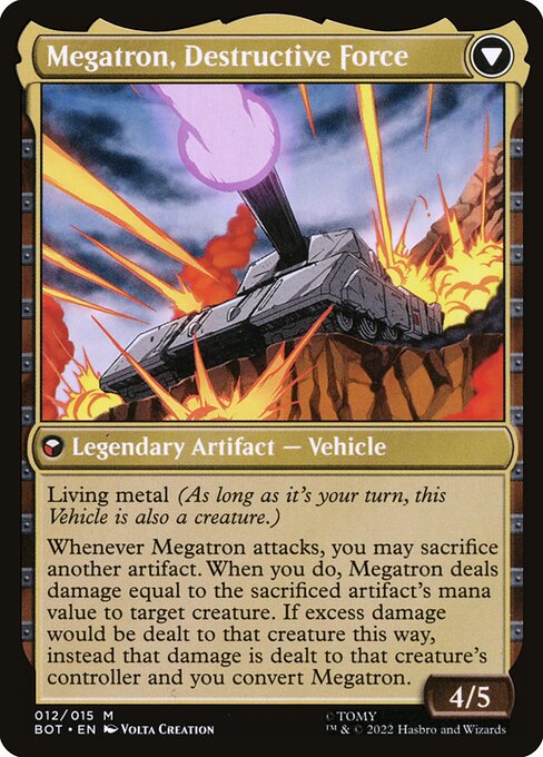Megatron, Tyrant // Megatron, Destructive Force (12) [Transformers] Reverse