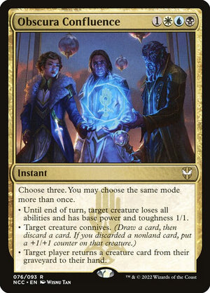 Obscura Confluence (76) [New Capenna Commander]