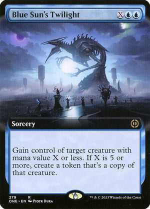 Blue Sun's Twilight (379) [Phyrexia: All Will Be One] [Extended Art]