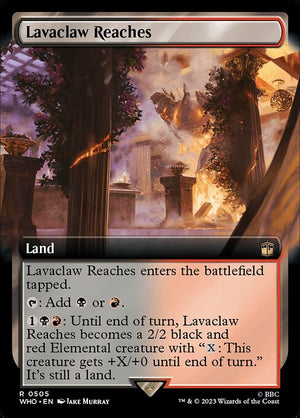 Lavaclaw Reaches (505) [Doctor Who] [Extended Art]