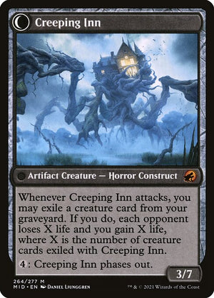 Hostile Hostel // Creeping Inn (264) [Innistrad: Midnight Hunt] Reverse
