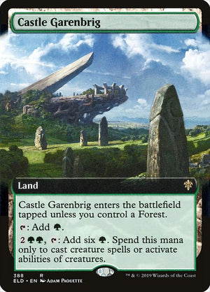 Castle Garenbrig (388) [Throne of Eldraine] [Extended Art]
