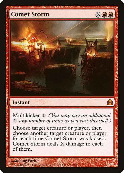 Comet Storm (117) [Commander 2011]
