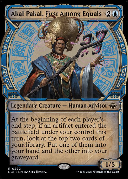 Akal Pakal, First Among Equals (292) [The Lost Caverns of Ixalan] [Showcase]
