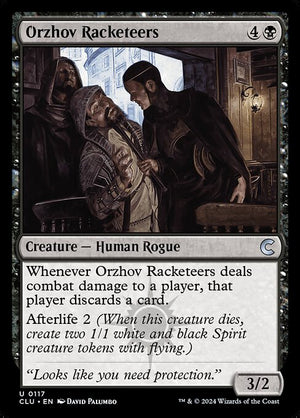 Orzhov Racketeers (117) [Ravnica: Clue Edition]