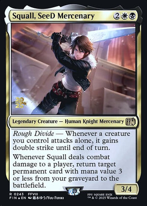 Squall, SeeD Mercenary (243s) [Final Fantasy Promos]