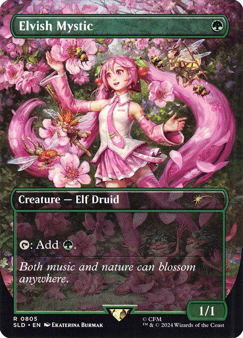 Elvish Mystic (805) [Secret Lair Drop]